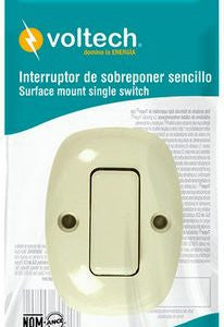 APAGADOR DE SOBREPONER PARA TIMBRE, VOLTECH