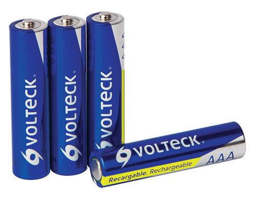 PILAS AAA RECARGABLES 600MHA, 4 PIEZAS