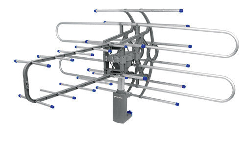 ANTENA AÉREA PARA TV, GIRATORIA 360 GRADOS A CONTROL REMOTO