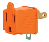 ADAPTADOR 3 A 2 NARANJA, VOLTECH