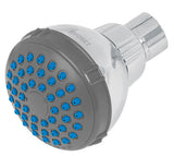 REGADERA CON CABEZA REDONDA DE ABS 2-1/2