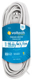 EXTENSIÓN ELÉCTRICA DOMÉSTICA, 2 M, BLANCA, VOLTECH