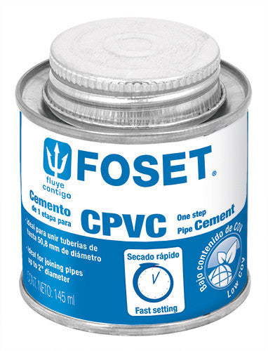 PEGAMENTO PARA CPVC EN LATA 145 ML