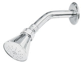 REGADERA CÓNICA DE ZAMAC DE 2-1/2"", CON BRAZO