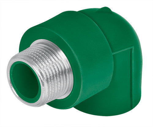 CODO 90° PPR ROSCA MACHO 1/2
