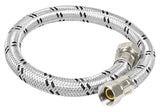 MANGUERA FLEXIBLE PARA BOILER, 1/2 X 3/4', 60 CM