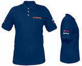 PLAYERA POLO AZUL CABALLERO G BORDADA