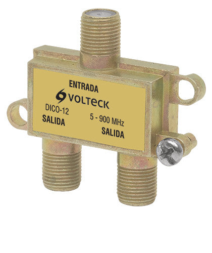 DIVISOR COAXIAL DE 1 ENTRADA Y 2 SALIDAS