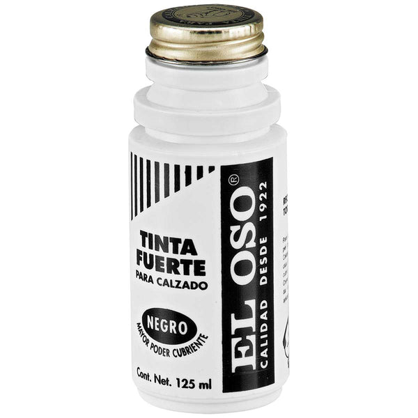 EL OSO TINTA FUERTE NEGRO 125 ML.