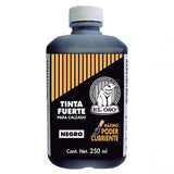 EL OSO TINTA FUERTE NEGRO 250 ML.