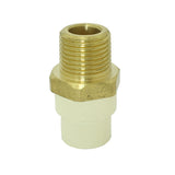 FLOWGUARD CPVC ADAPTADOR MACHO BRONCE 3/4¨