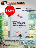 CINSA CALENTADOR INSTANTANEO CI 6 LTS