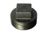 NINSA TAPON MACHO NEGRO 25MM=1""
