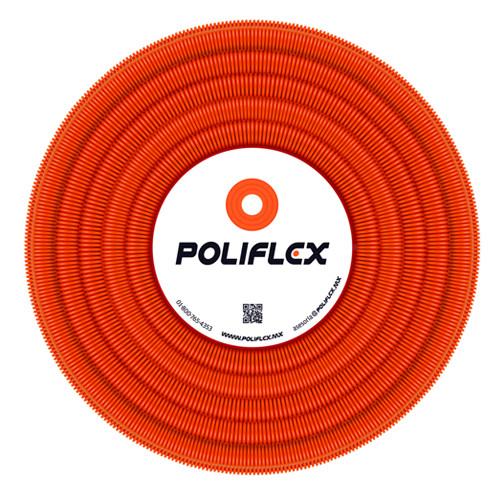 POLIFLEX NARANJA SIN GUIA 25MM 1