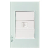 LUCEK PLA CONEX  A MÓDEM/INTERNET CRISTAL CRISTAL BLANCO