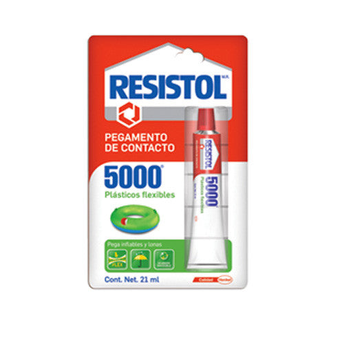 RESISTOL 5000 PLASTICOS FLEXIBLES 21ML