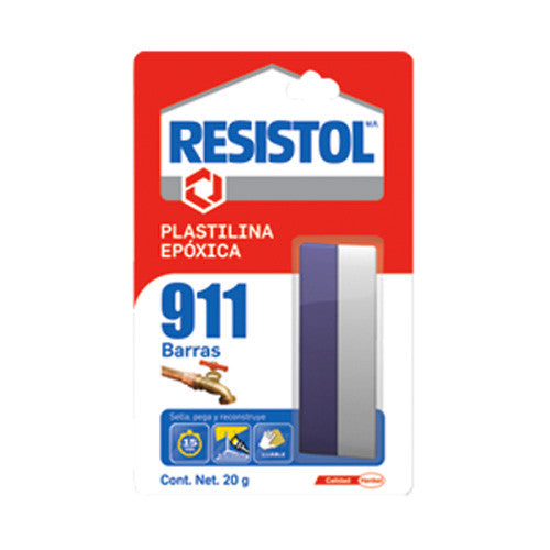 RESISTOL 911 PLASTILINA BARRA 20G